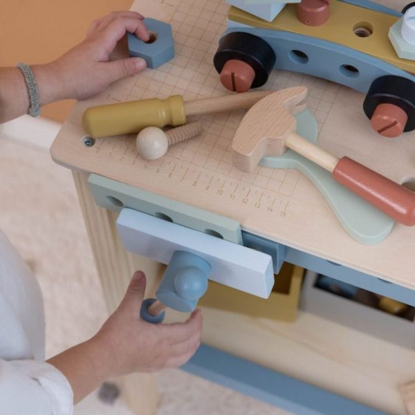 Children's workbench with tool belt NEW Little Dutch