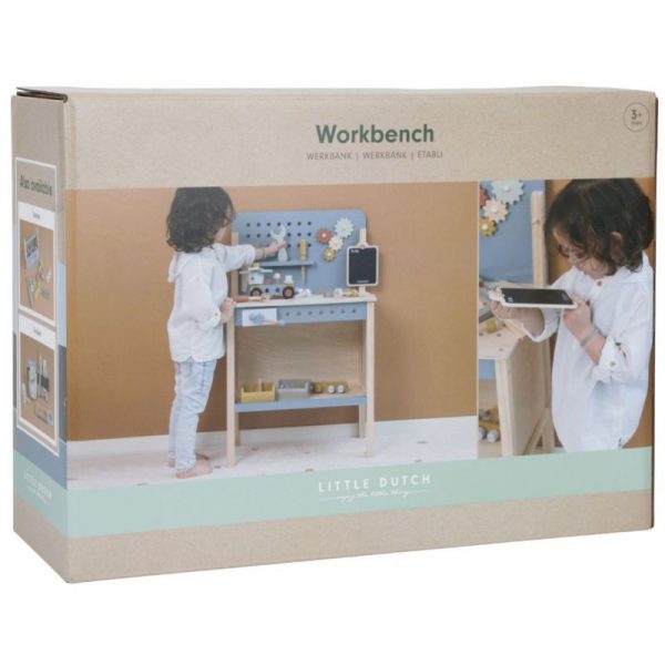 Children's workbench with tool belt NEW Little Dutch
