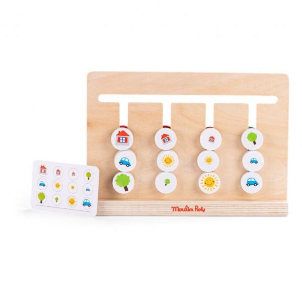 Gioco Labirinto dei colori Les Popipop Moulin Roty