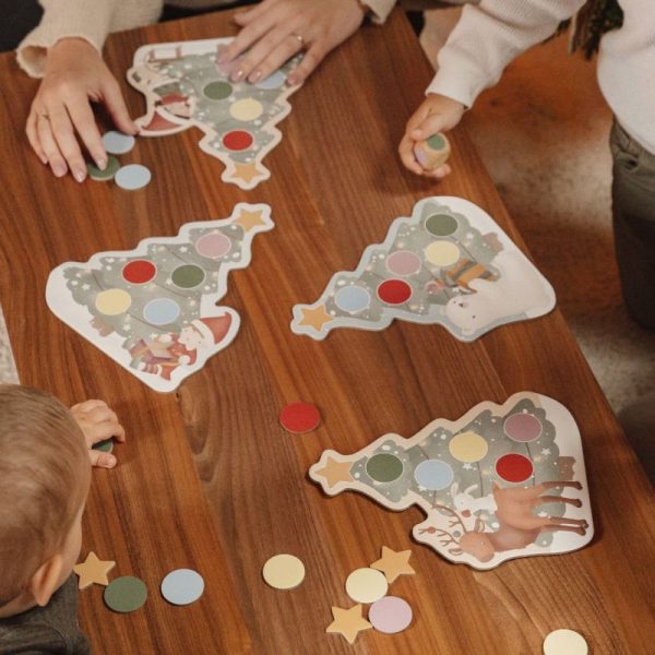 Gioco da tavolo Tombola dei colori Natale Little Dutch