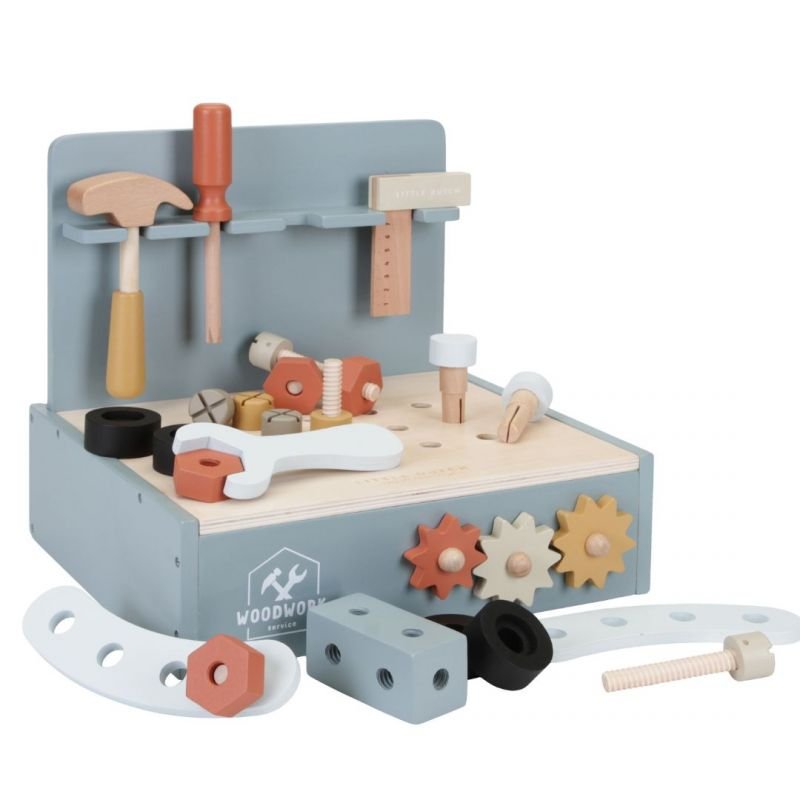 Children's workbench with tool belt Little Dutch - Babookidsdesign