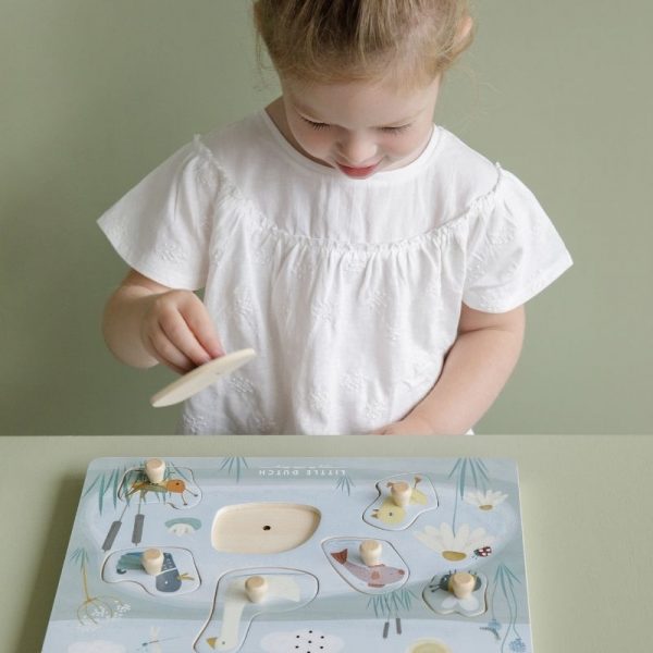 Puzzle incastri sonoro Little goose Little Dutch
