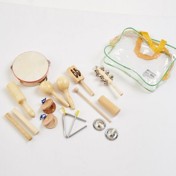 Set 16 strumenti musicali a percussione Tickit