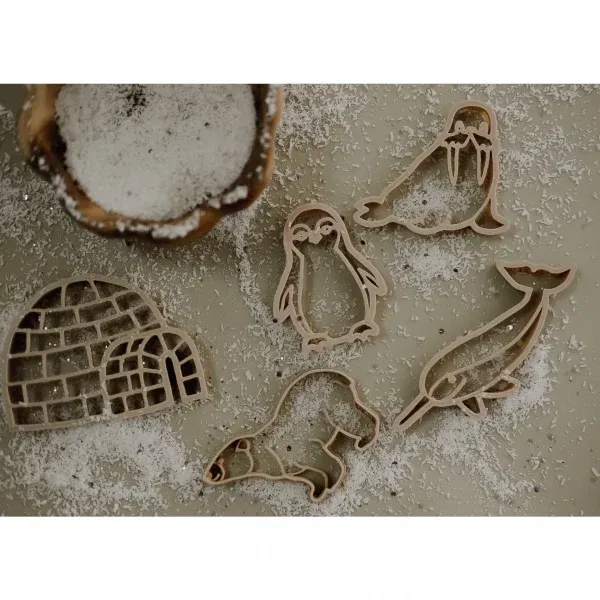 Set 5 formine mini Artico eco cutter Kinfolk & Co