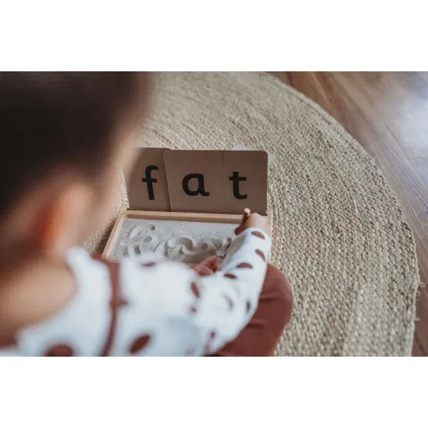 Set flash card alfabeto
