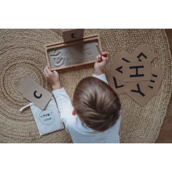 Set flash card alfabeto