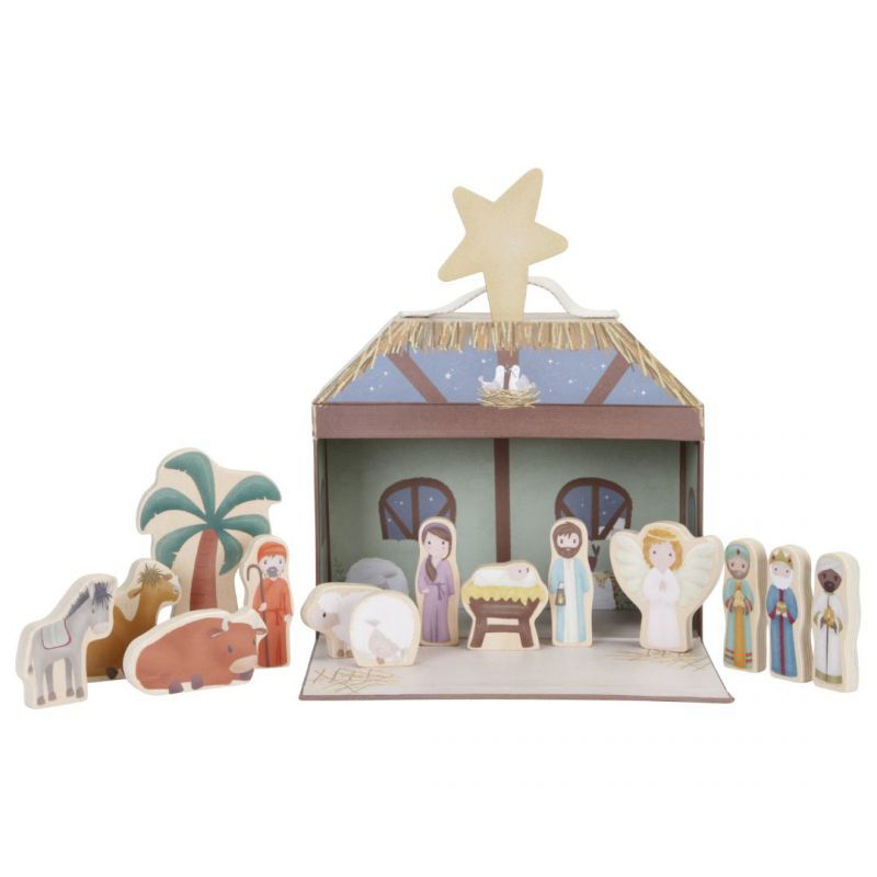 Set gioco Presepe con capanna Natale Little Dutch - Babookidsdesign