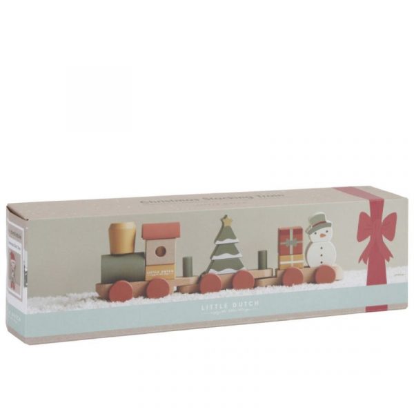 Stacking train X-mas Natale Little Dutch
