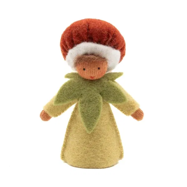 Figura Waldorf Fata AUTUNNO Chestnut Ambro-dolls