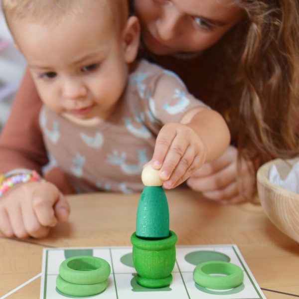 Nins® - Autunno - anelli monete e ciotole Grapat + Carte Gioco