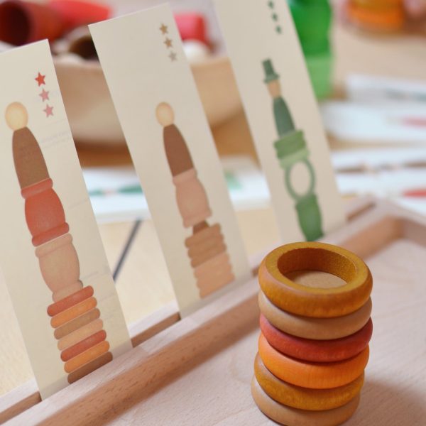 Nins® - Autunno - anelli monete e ciotole Grapat + Carte Gioco