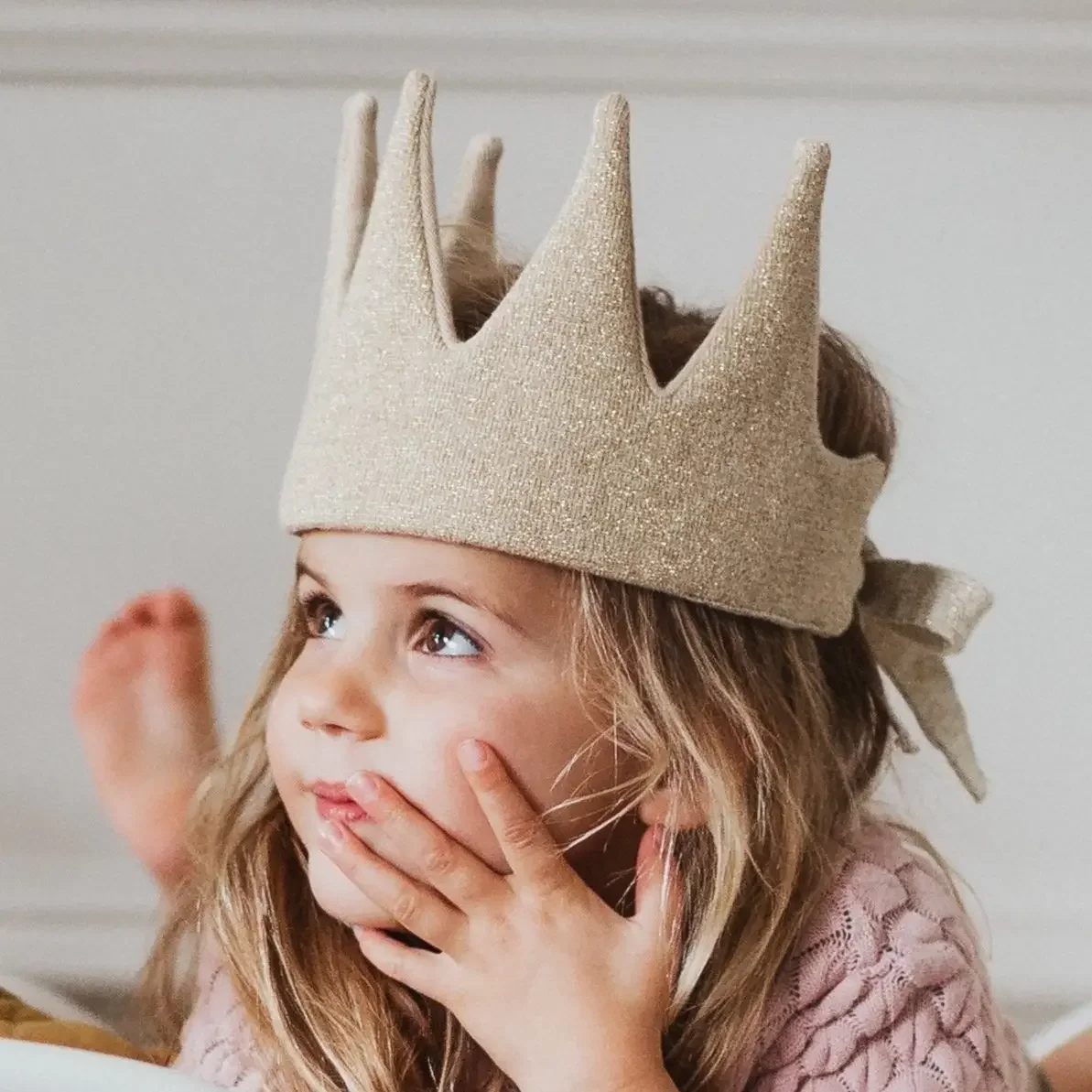 Kirdume Corone per Bambini | Corona di Compleanno del re Regina  d'oro,Corona in Tessuto Non Tessuto per Bambini, Feste di Compleanno,  Festival