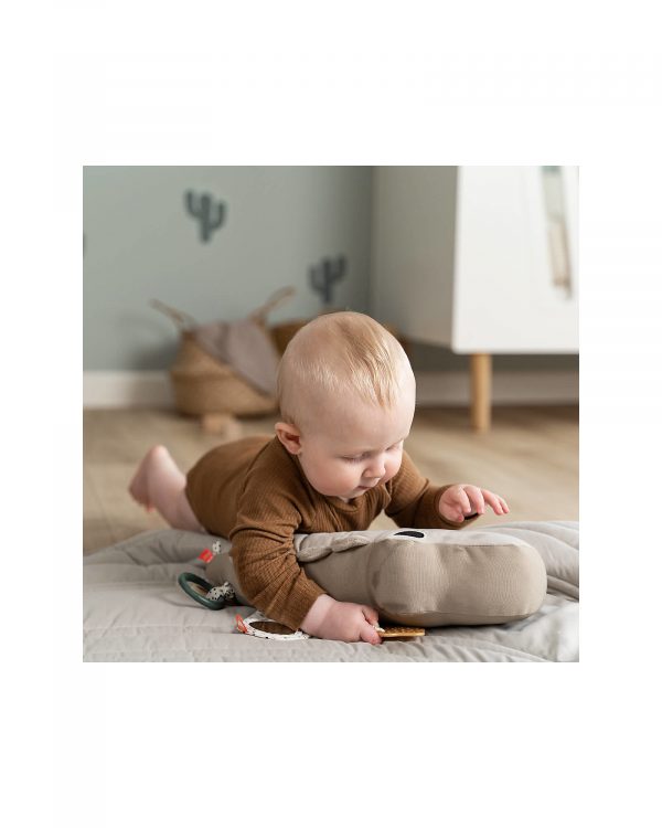 Cuscino attività Tummy time Croco sabbia Done by Deer