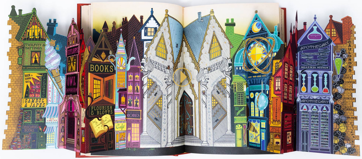 Harry Potter e la pietra filosofale Edizione illustrata da MinaLima -  Babookidsdesign