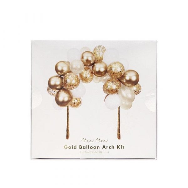 Kit arco di palloncini oro MeriMeri