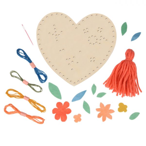 Kit ricamo cuore MeriMeri