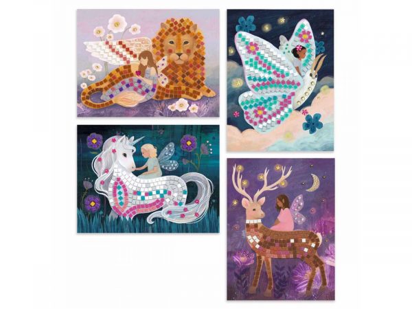Set artistico Mosaico Mondo incantato Djeco