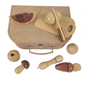 Set gioco vegetali da tagliare + valigetta Egmont Toys