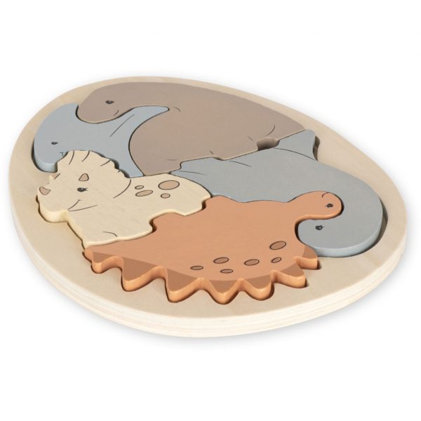 Puzzle primi incastri Dino Konges sløjd