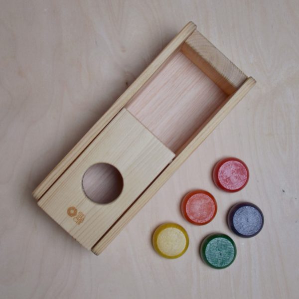 Scatola per imbucare Montessori Enrosca