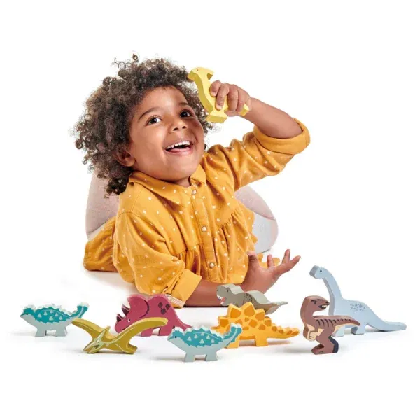 Set dinosauri + teca Tender Leaf