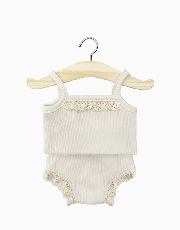 Abito intimo basico pizzo bambola 34 cm