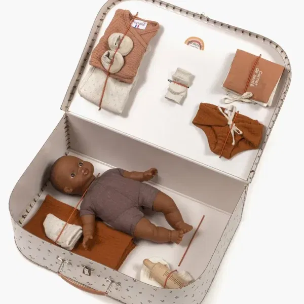 Set nascita Bambola soft Baby Gordis Oscar