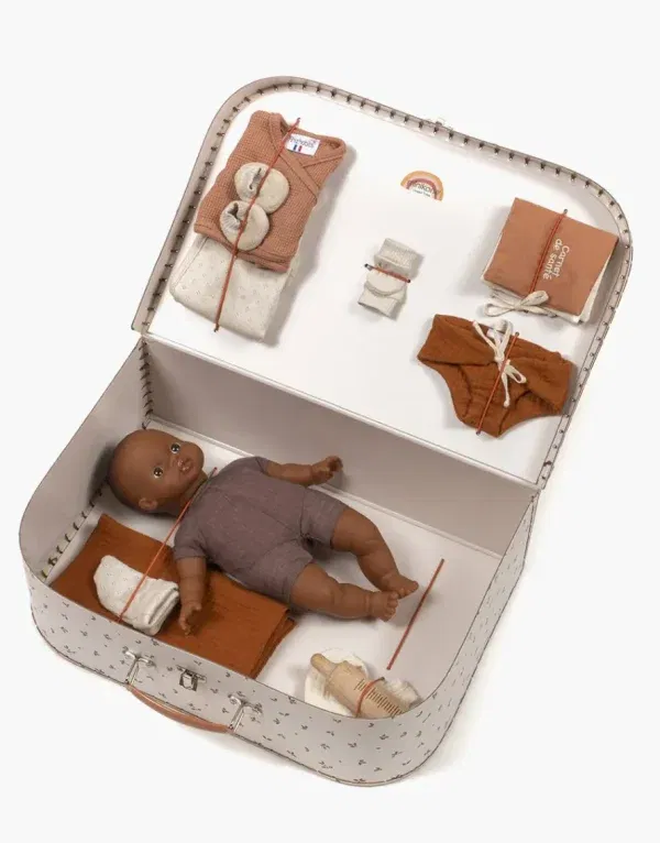 Set nascita Bambola soft Baby Gordis Oscar