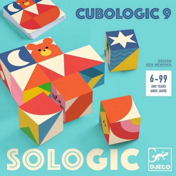 Gioco composizione Cubologic 9 cubi Djeco