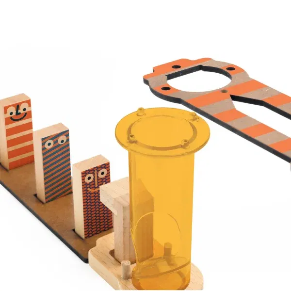 Pista azione reazione Junior ZIG & GO Magic 42 pezzi Djeco