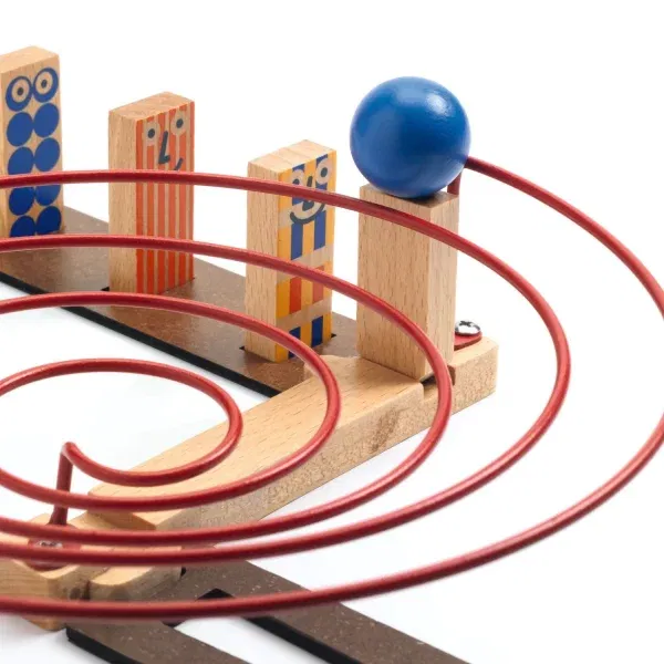 Pista azione reazione Junior ZIG & GO Racer 51 pezzi Djeco