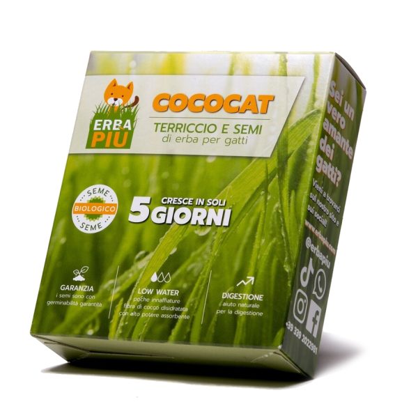 Kit coltivazione erba gatta Cococat ERBAPIÚ®