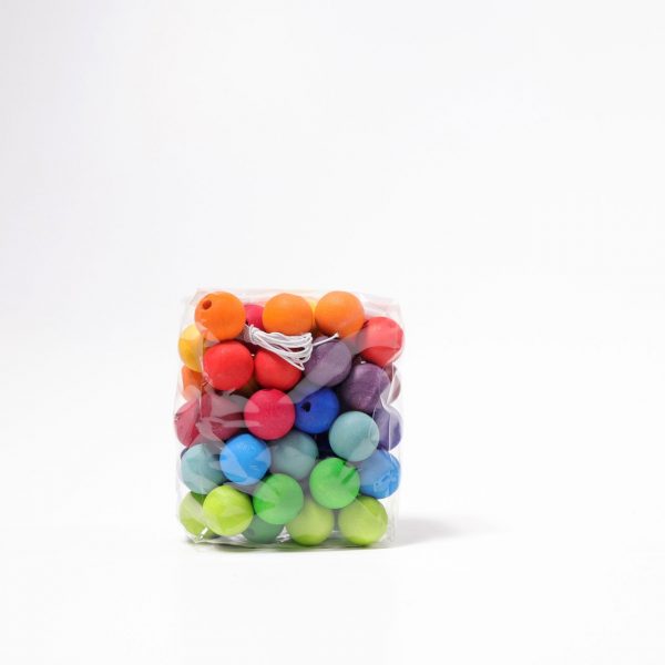 Set 60 perle arcobaleno medie Grimm's