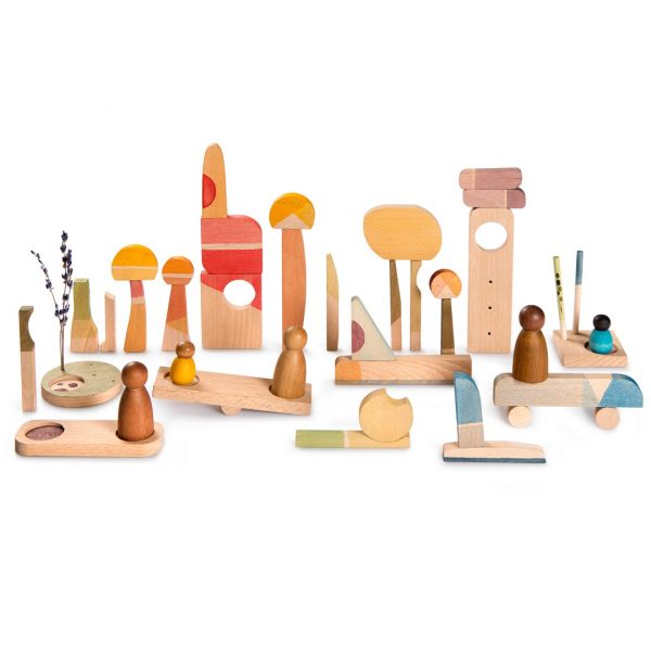 Set costruzioni Loosparts HAPPY PLACE Grapat NOVITA' 2023