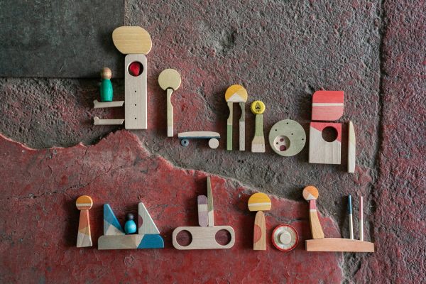 Set costruzioni Loosparts HAPPY PLACE Grapat NOVITA' 2023