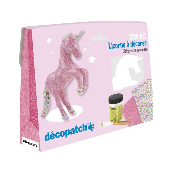 Creakit decupage cartapesta Unicorno Decopatch