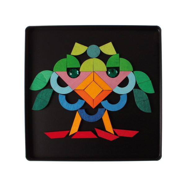 Puzzle magnetico Geometrie con gemme Grimm's