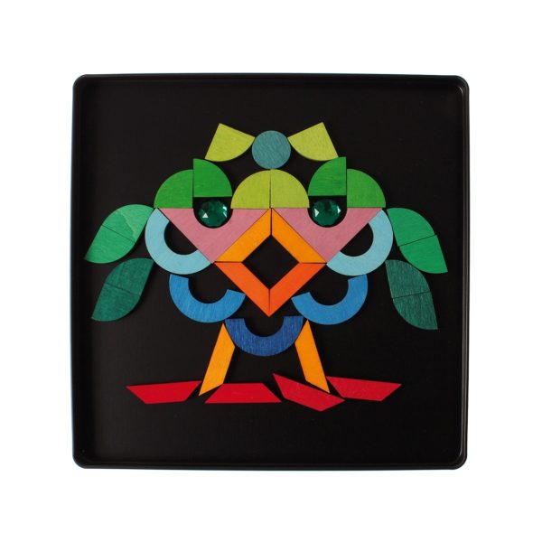 Puzzle magnetico Geometrie con gemme Grimm's