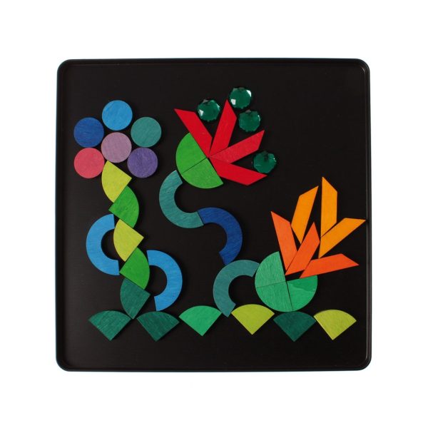 Puzzle magnetico Geometrie con gemme Grimm's