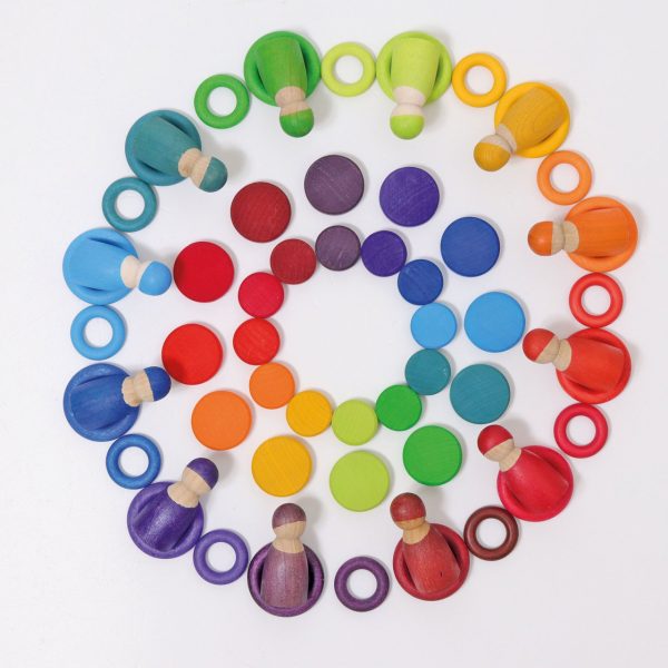 Wooden Coins Rainbow Grimm's