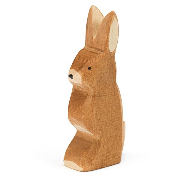 Figura legno Coniglio orecchie su - Ostheimer