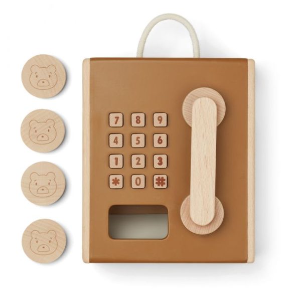 Gioco infilo Rufus Coin Telephone caramel LIEWOOD