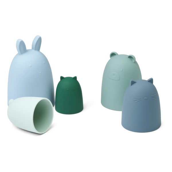 Impilabile Matrioshka animali Anneli mint mix LIEWOOD