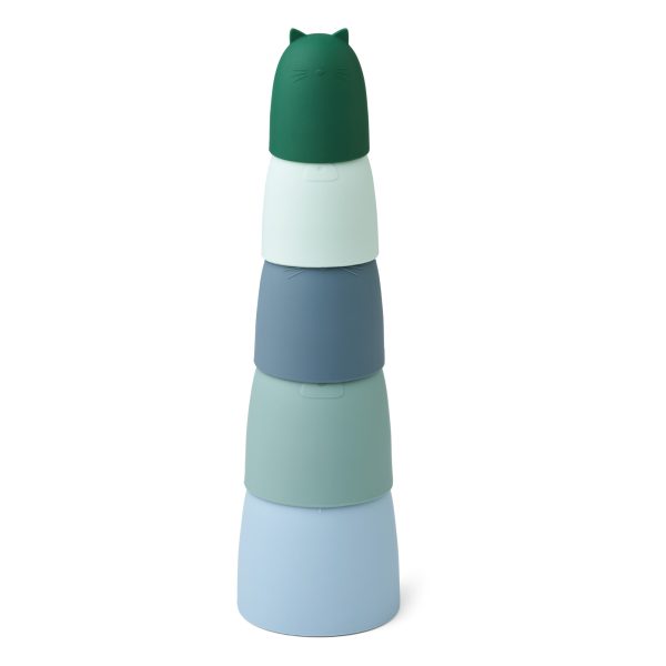 Impilabile Matrioshka animali Anneli mint mix LIEWOOD