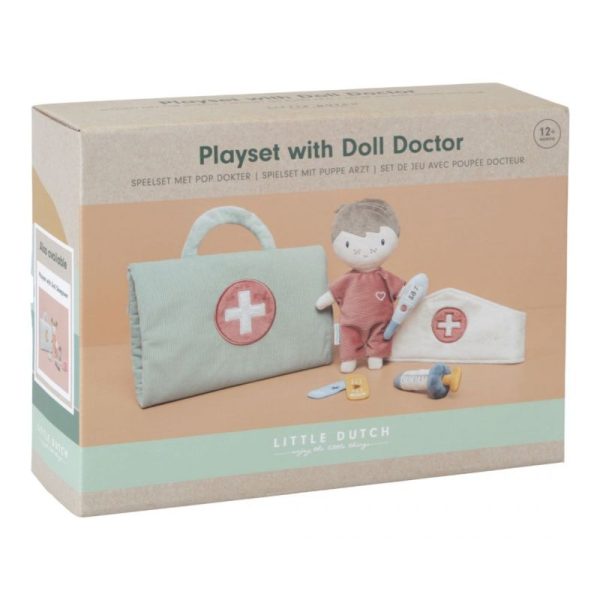 Set Cuddle doll dottore Little Dutch