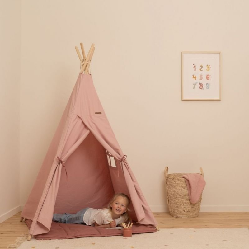 Tenda gioco Tepee rosa Little Dutch - Babookidsdesign
