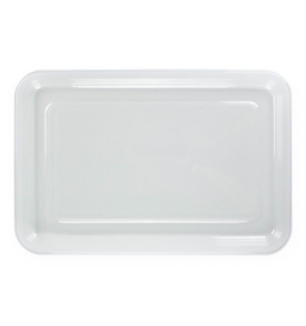 Set 2 vassoi RPET Trasparente 35x24 cm