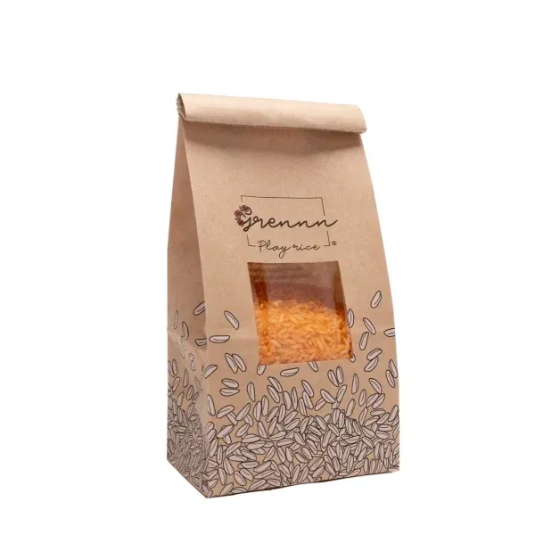 Riso sensoriale arancione 250gr Grennn