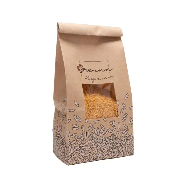 Riso sensoriale giallo ocra 250gr Grennn