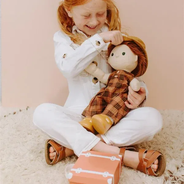 Accessori DINKUM DOLLS Travel togs apricot OlliElla